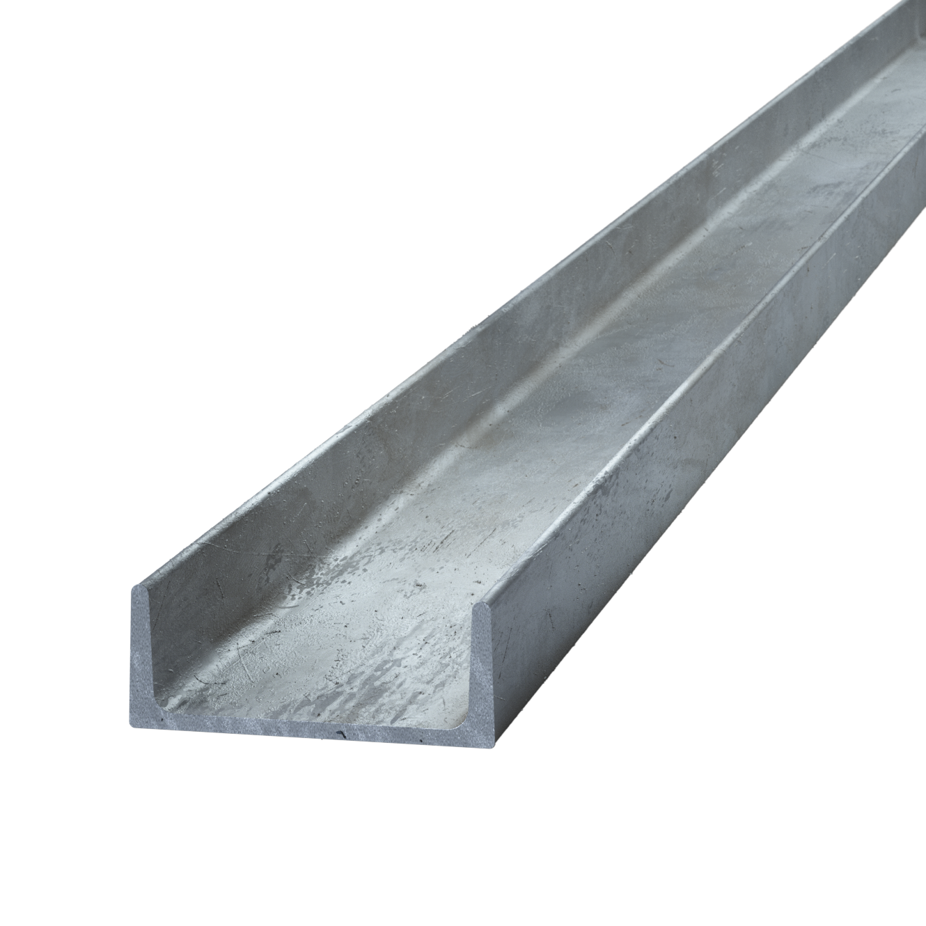 100PFC Galvanized Steel (C Channel for 80mm Sleeper)